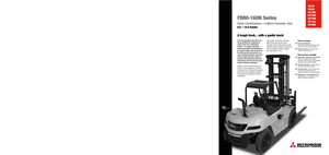 Diesel Forklifts Mitsubishi FD100N