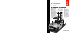 Diesel Forklifts Mitsubishi FD100N