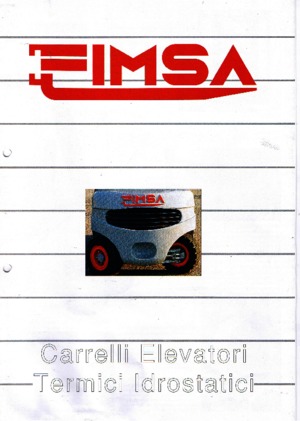 Ön forkliftler dizel Fimsa FD 25