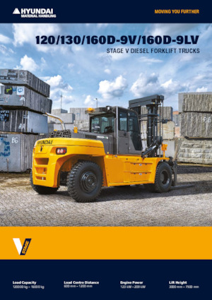 Diesel Forklifts Hyundai 160D-9V