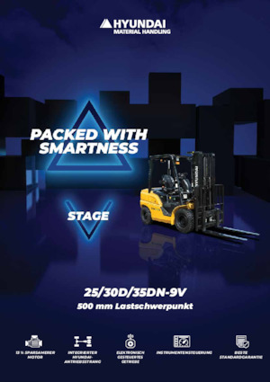 Ön forkliftler dizel Hyundai 35DN-9V