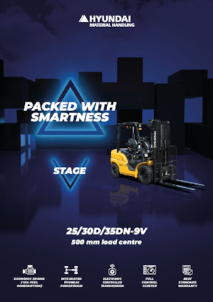 Ön forkliftler dizel Hyundai 35DN-9V