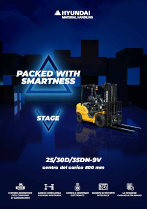 Ön forkliftler dizel Hyundai 35DN-9V