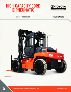 Diesel Forklifts Toyota 2THD280-24