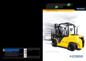 Ön forkliftler dizel Hyundai 50DA-9SA