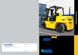Ön forkliftler dizel Hyundai 70DF-7