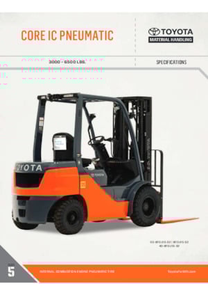 Ön forkliftler dizel Toyota 8FDU25