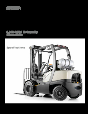 Diesel Forklifts Crown C5 1055-65