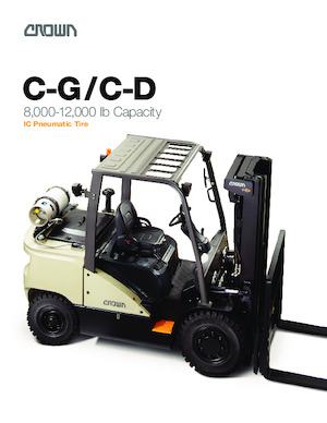 Diesel Forklifts Crown CD55S-7