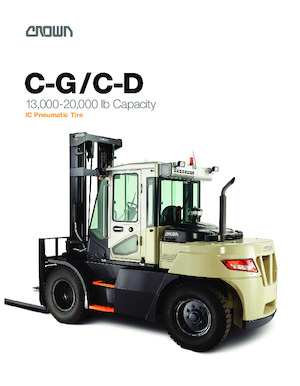 Diesel Forklifts Crown CD90S-7