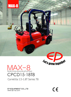 Diesel Forklifts EP CPCD18T8-NB485BPG