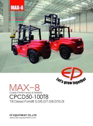 Diesel Forklifts EP CPCD50T8
