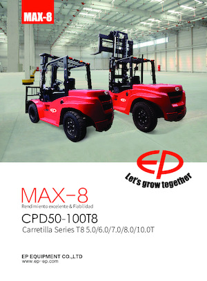 Diesel Forklifts EP CPCD50T8