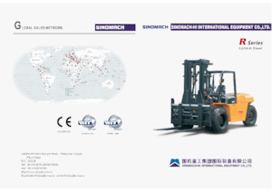 Diesel Forklifts Sinomach CPCD80