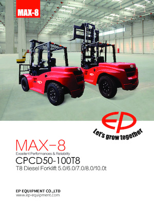 Diesel Forklifts EP CPCD100T8