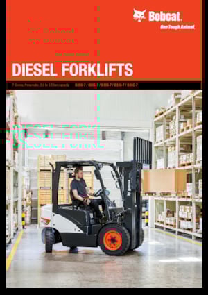 Diesel Forklifts Bobcat D25S-7