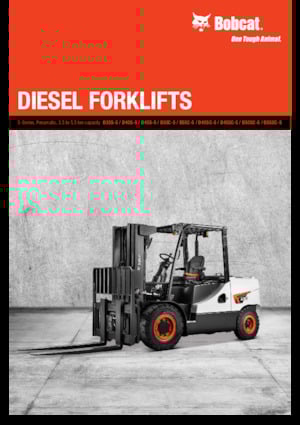 Diesel Forklifts Bobcat D45S-5