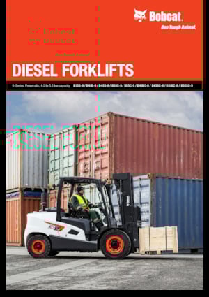 Diesel Forklifts Bobcat D50SC-9