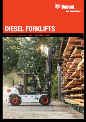 Ön forkliftler dizel Bobcat D60S-9