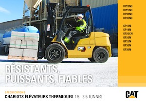 Diesel Forklifts Caterpillar DP25N3