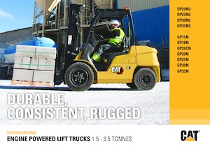 Diesel Forklifts Caterpillar DP35N3