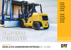 Diesel Forklifts Caterpillar DP40N3