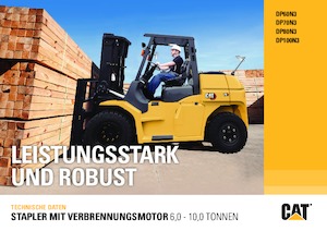 Ön forkliftler dizel Caterpillar DP70N3