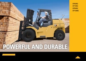 Ön forkliftler dizel Caterpillar DP70N3