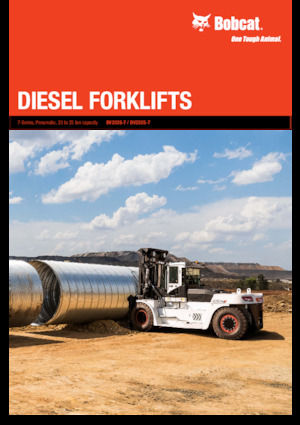 Ön forkliftler dizel Bobcat DV200S-7 