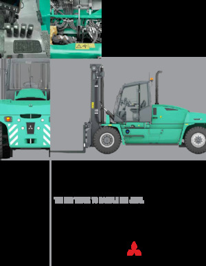 Diesel Forklifts Mitsubishi FD160L6P
