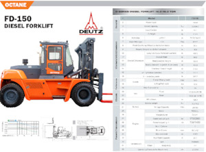 Diesel Forklifts OCTANE FD150