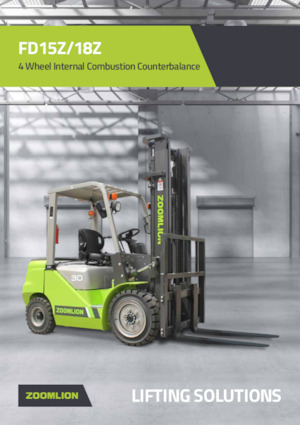 Diesel Forklifts Zoomlion FD15Z