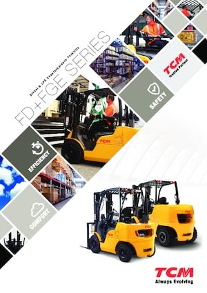 Ön forkliftler dizel TCM FD50C-E2