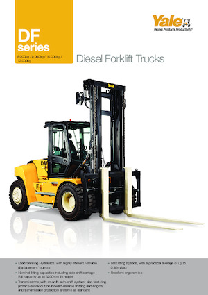 Ön forkliftler dizel Yale GDP100DF