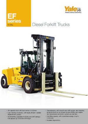 Diesel Forklifts Yale GDP160EF12