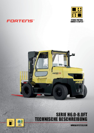 Diesel Forklifts Hyster H7.0FTS 9
