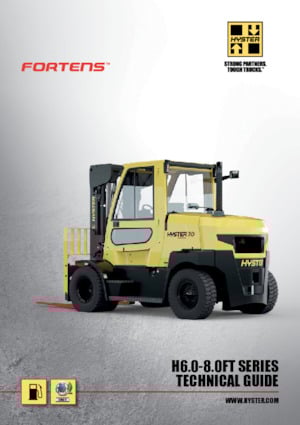Diesel Forklifts Hyster H7.0FTS 9