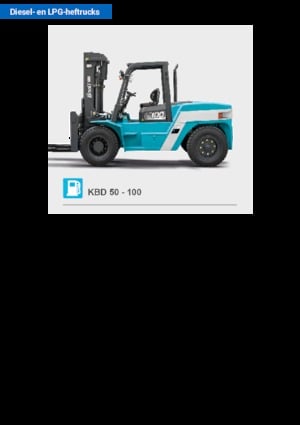Diesel Forklifts Baoli KBD 70