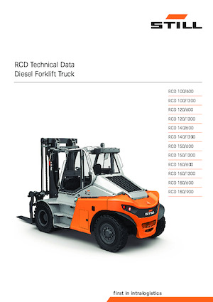 Diesel Forklifts Still RCD 160/1200
