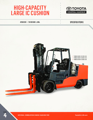 Ön forkliftler dizel Toyota THDC4000-30