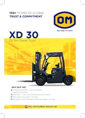 Ön forkliftler dizel OM XD30