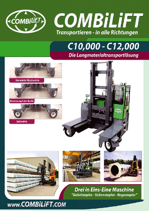 Diesel Multidirectional Forklifts Combi-Lift C 10000