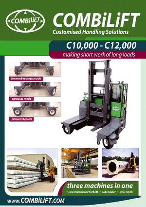 Diesel Multidirectional Forklifts Combi-Lift C 10000