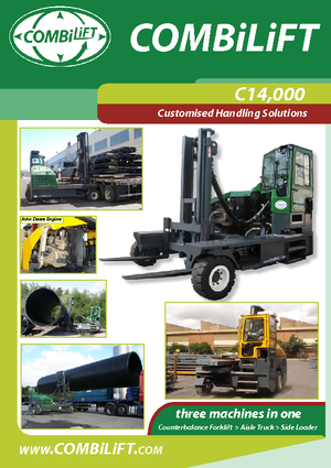 Diesel Multidirectional Forklifts Combi-Lift C 14000/1490mm