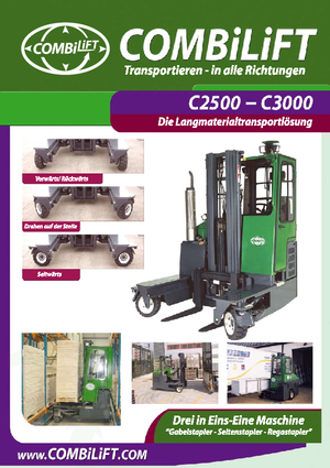 Electric Multidirectional Forklifts Combi-Lift C 3000