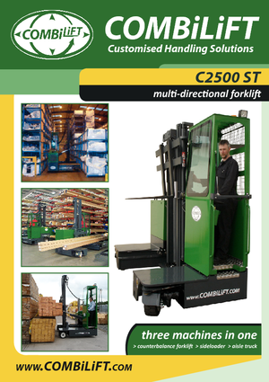 Electric Multidirectional Forklifts Combi-Lift C 2500 ST