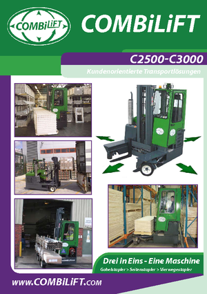 Electric Multidirectional Forklifts Combi-Lift C 3000 ST