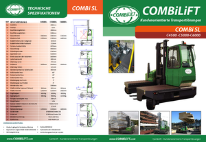 Dizel Yandan Yükleyiciler Combi-Lift C 6000 SL
