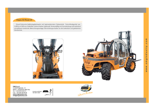 Diesel Explosion Proof Forklifts OMG Ergos 25 D-EX
