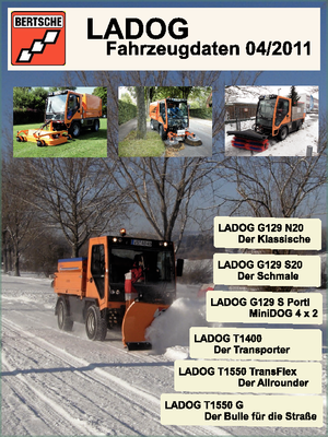 Municipal Tractors Front Hitch Ladog G 129 N 20 T3